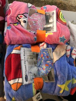 Blankets for sale!! Blankets for kids-curtains-bed sheets-all sizes serious buyers only ask for prices only if Bradley interested don’t waste my time-