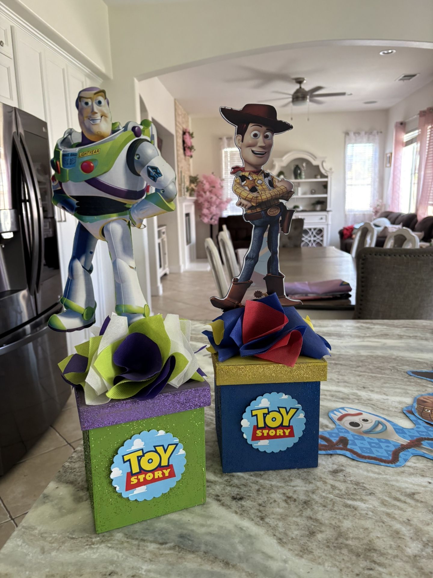 Toy Story birthday Decoration Centerpieces