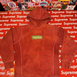 Supreme F/W 17 Box Logo Hooded Sweatshirt -Medium