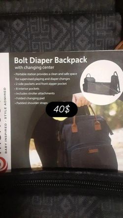 BOLT DIAPER BACKPACK