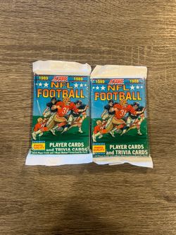 1989 Score Football Sealed Pack From Box  Rookie