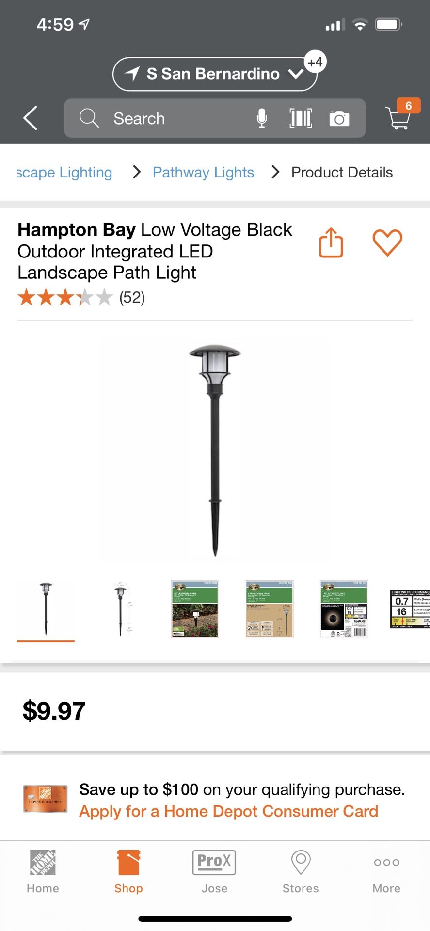 Contractors Special! Low Voltage Pathway Light