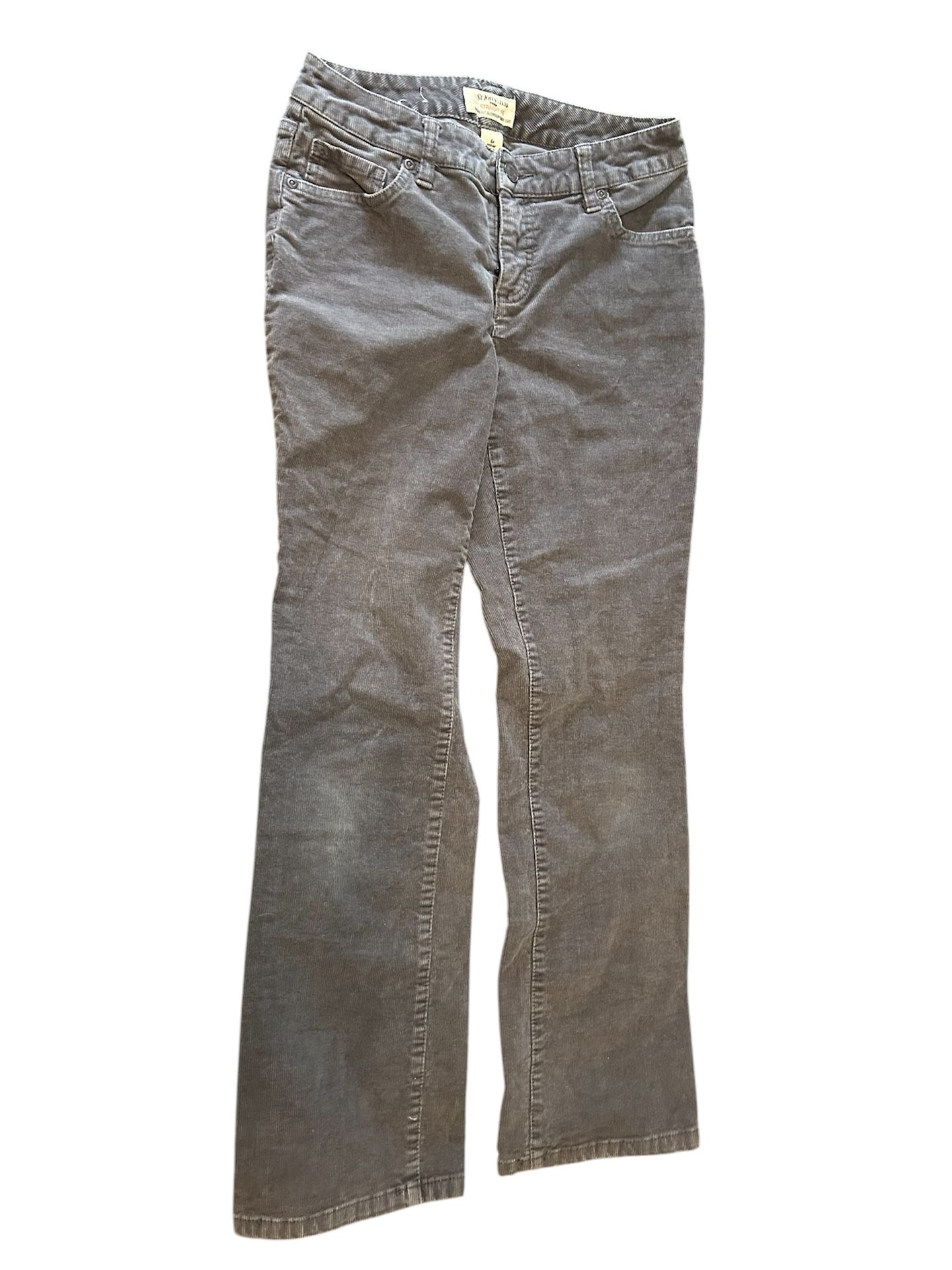 Gray Corduroy Pants