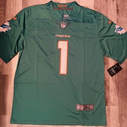 Tua Dolphins Jersey Size Medium 