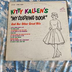 Kitty Kallen’s My Coloring Book And Her Other Great Hits LP