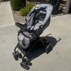 Even Flow Stroller  Purchased for the grandkids  No longer use  Has the stand up board attached 