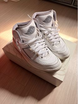 Air Jordan 2 white cement