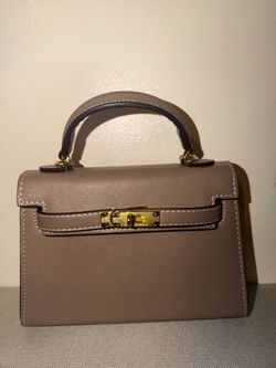“Hermes” “mini Kelly” with logo