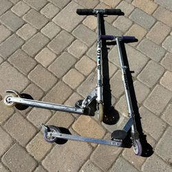 Two Razor Scooters 