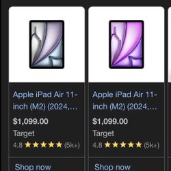 Brand new apple iPad Air 11in  128GB