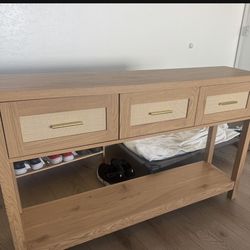 Boho console table, coffee table, accent table