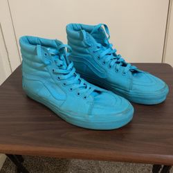 Awesome Baby Blue Vans In Great Shape!