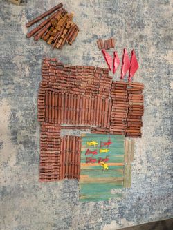 Lincoln logs - vintage