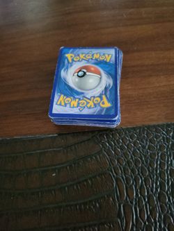 Stack of Pokémon Cards