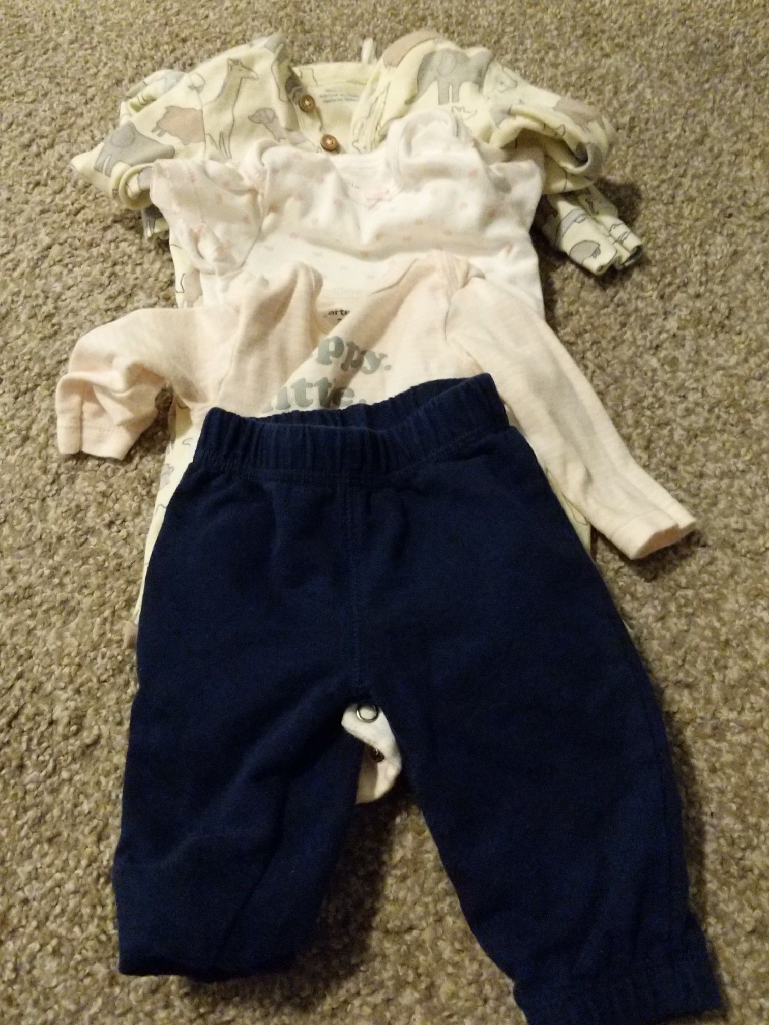 Carter's 3-6 month lot set of 5