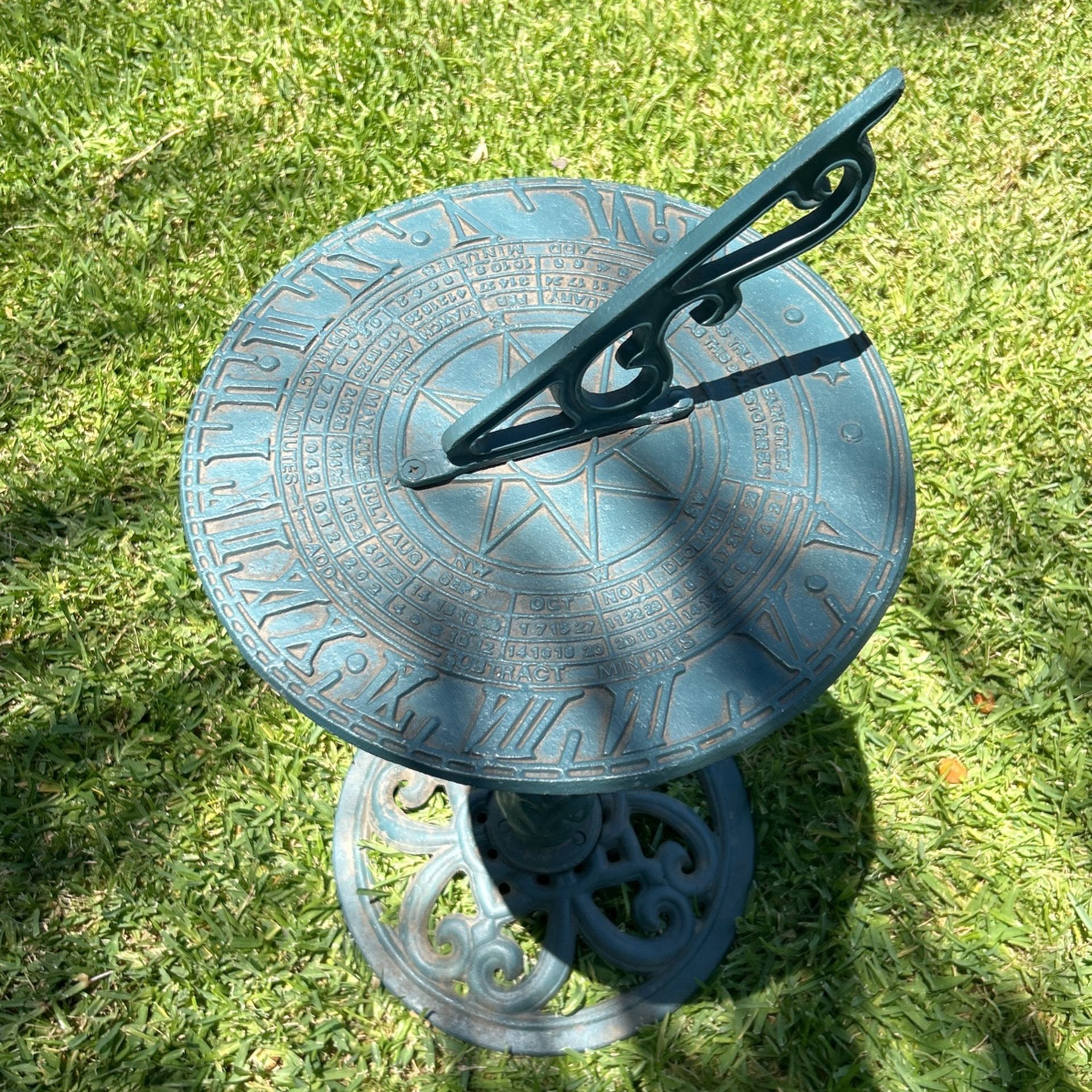 antique sundial