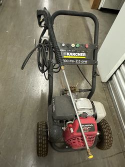 Karcher 3000psi GAS Pressure Washer 2.5gpm powered by Honda GC190