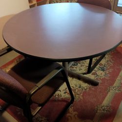Dining/Break Table With Four Chairs