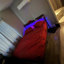 Queen Bed & Matteress 