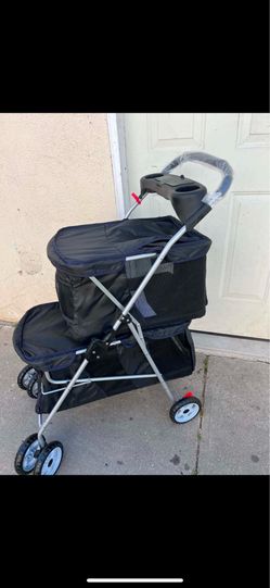 DOG DOUBLE STROLLER