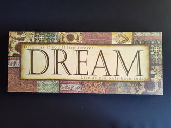 Dream wall print on canvas