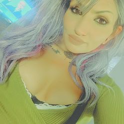 Pink And Purple (Ombre) Barely Used Wig