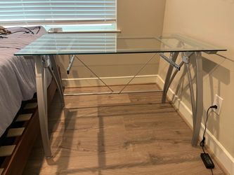 Desk glass desk