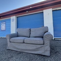 Small Grey Sofa - FREE DELIVERY 