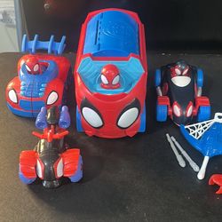 spidey and his amazing friends toy set