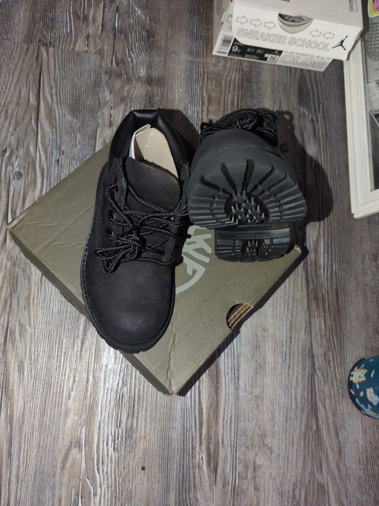 Toddler Black Timberlands 
