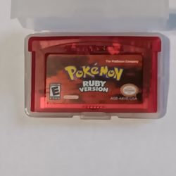 Pokemon Ruby Game 