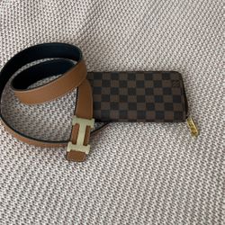 Wallet And Belt No Brand 