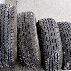 (4) Bridgestone Dueler 265/60/18