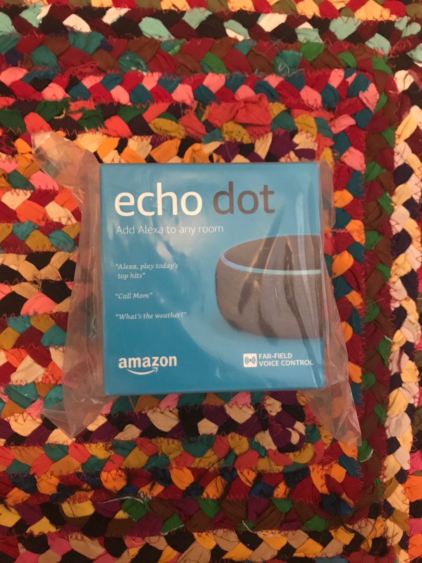 Echo Dot (3rd Gen) - Smart speaker with Alexa - Charcoal