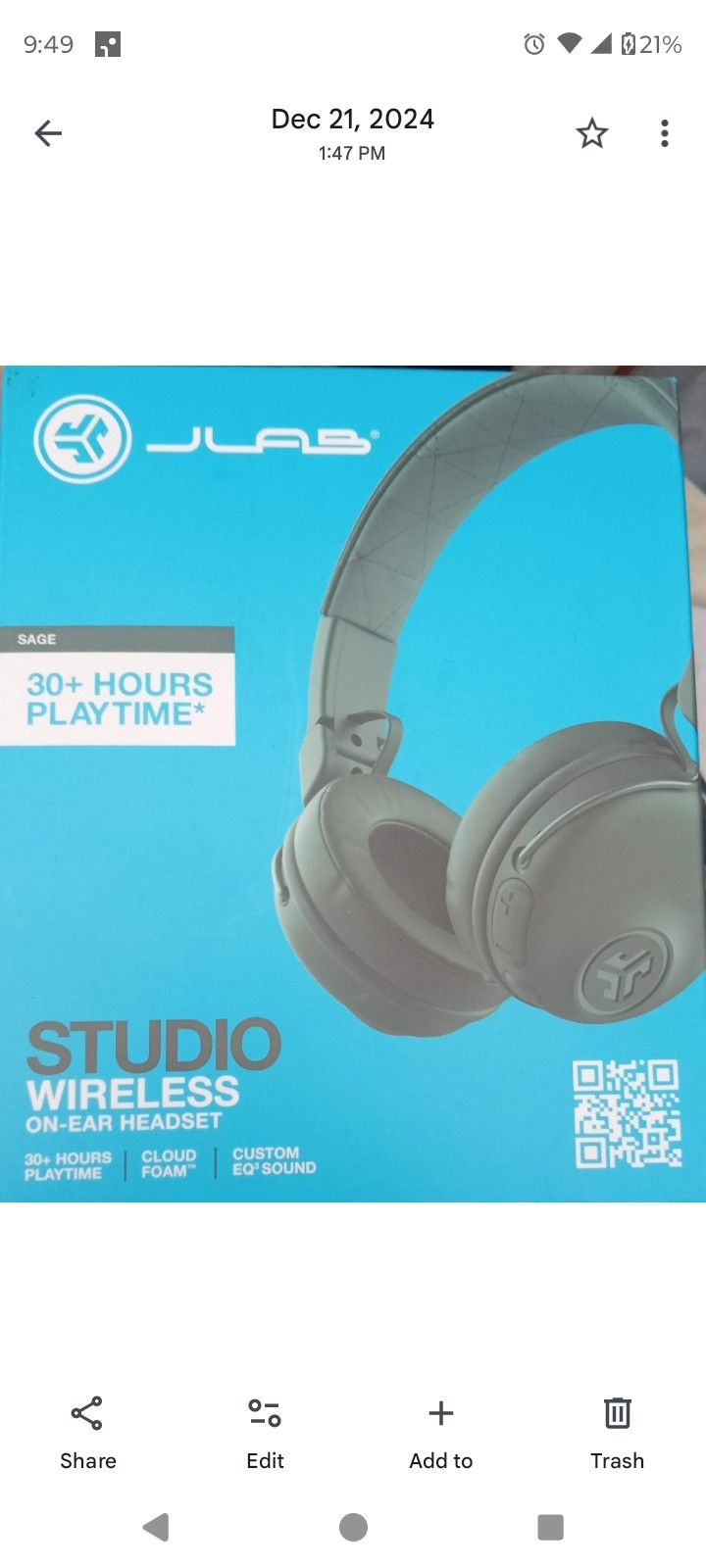 JBLWireless Headphones & Sony Bluetooth Speaker