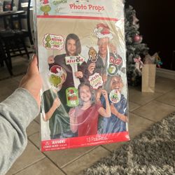 Grinch Photo Props 