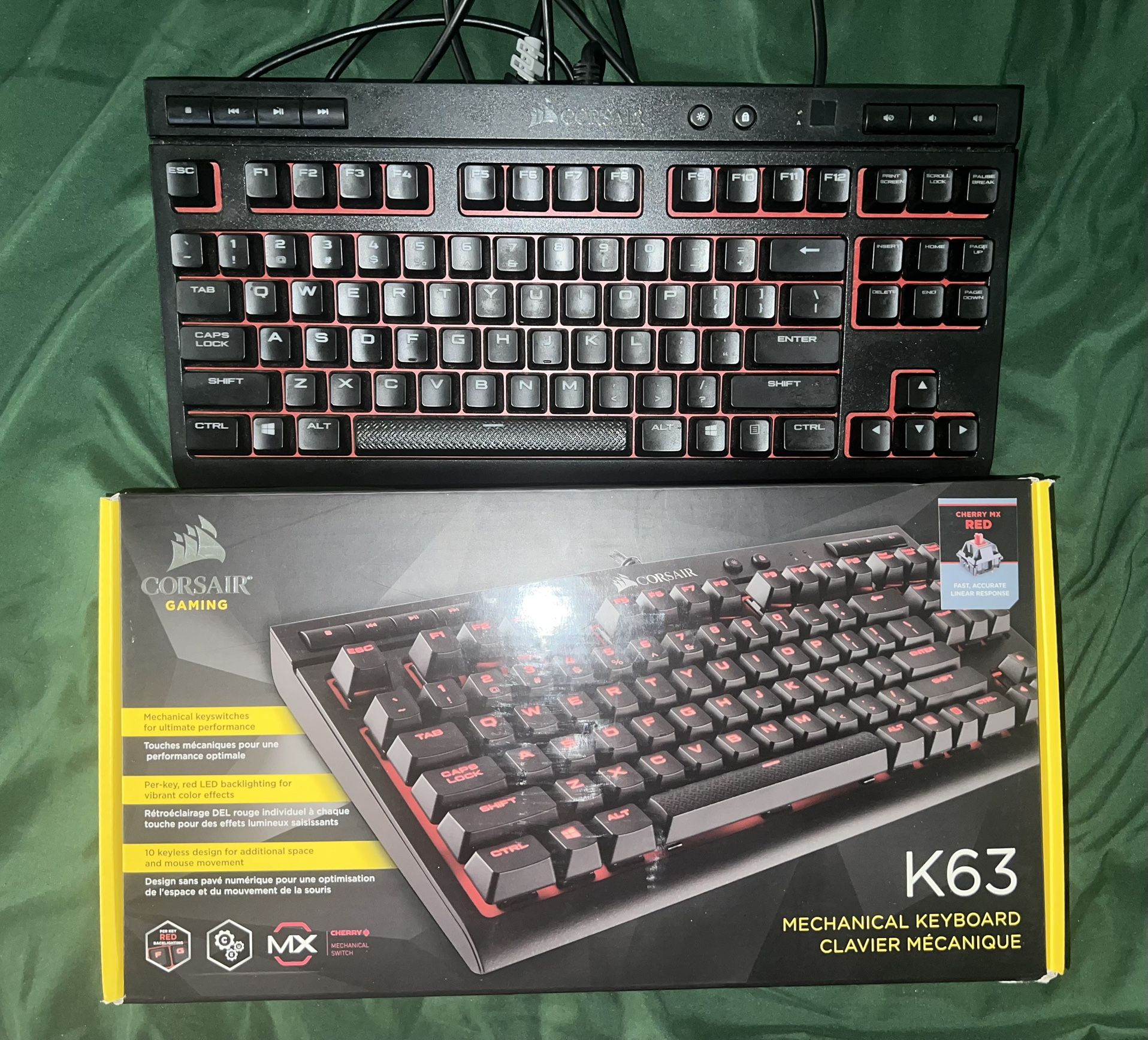 Corsair K63 Mechanical keyboard