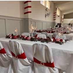150 White Chair Covers