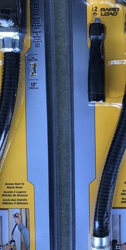 Dewalt 12” Right Angle Flex Shaft (Two)