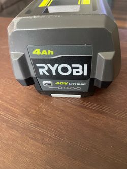 Ryobi 40 V battery 4AH