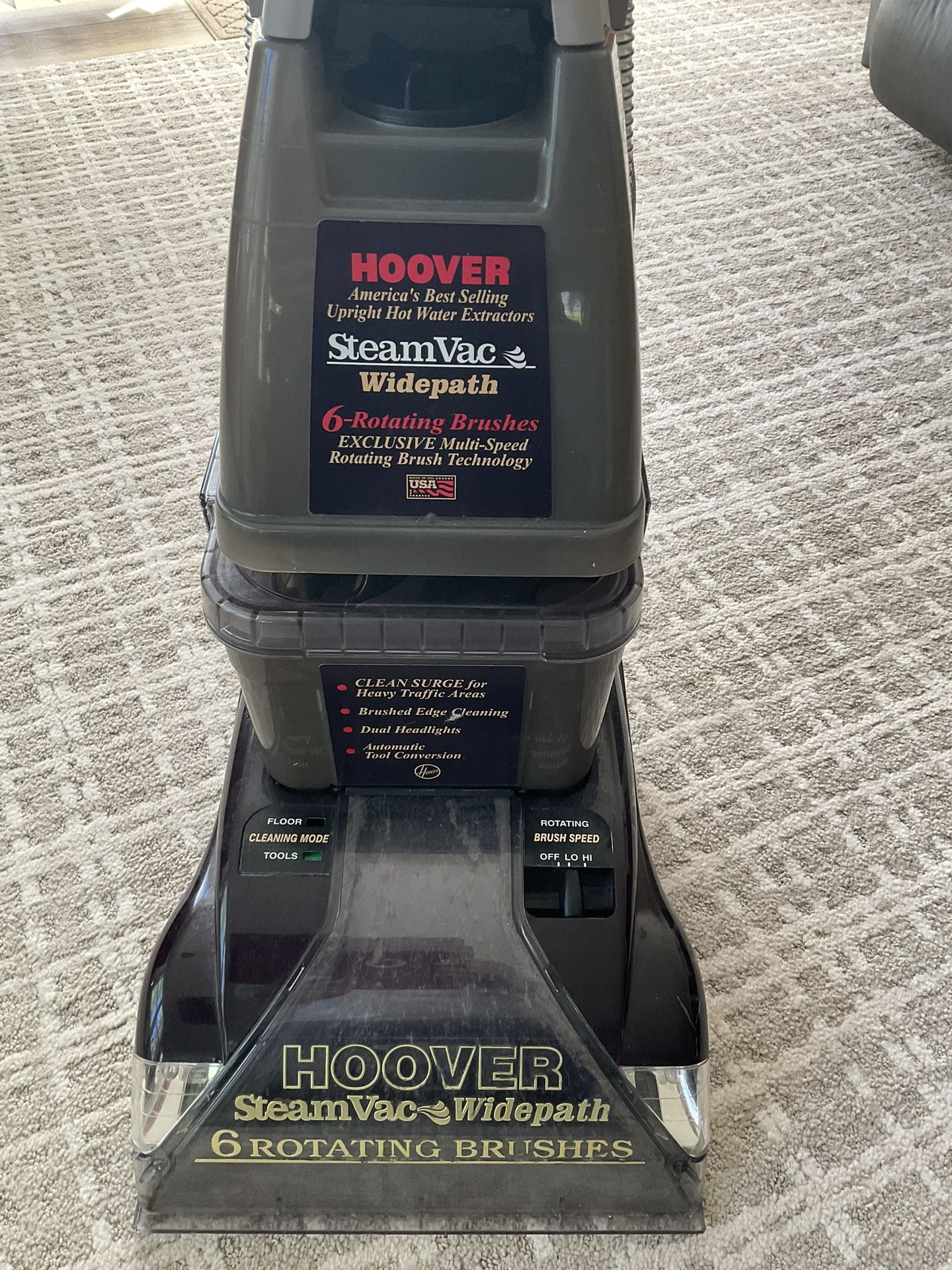 Carpet Cleaner ,Hoover Steam Vac 