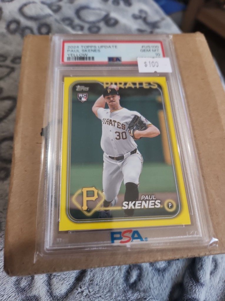 2024 Topps Update RC Paul Skenes Psa 10