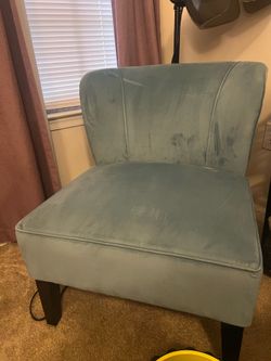 Aqua channel back chairs