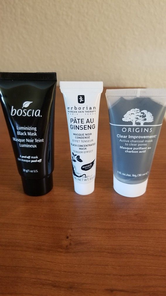 3 High End Face Masks Bundle (Travel Sizes)