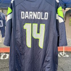 Sam Darnold Seattle Seahawks Navy Blue Home Jersey