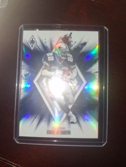 Emmitt Smith Dallas Cowboys Holo Football Card
