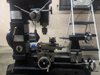 3-in-1 Metalworking Machine – Lathe / Mill / Drill