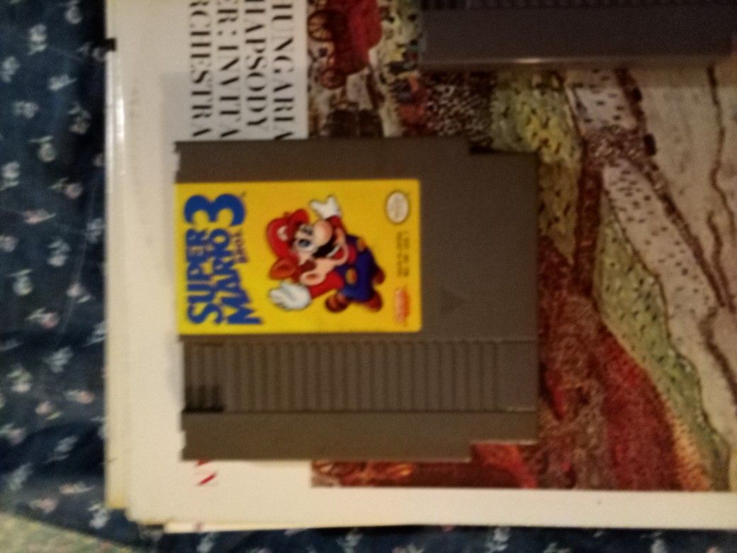 Original 1985 Super Mario Bros 3 For NES