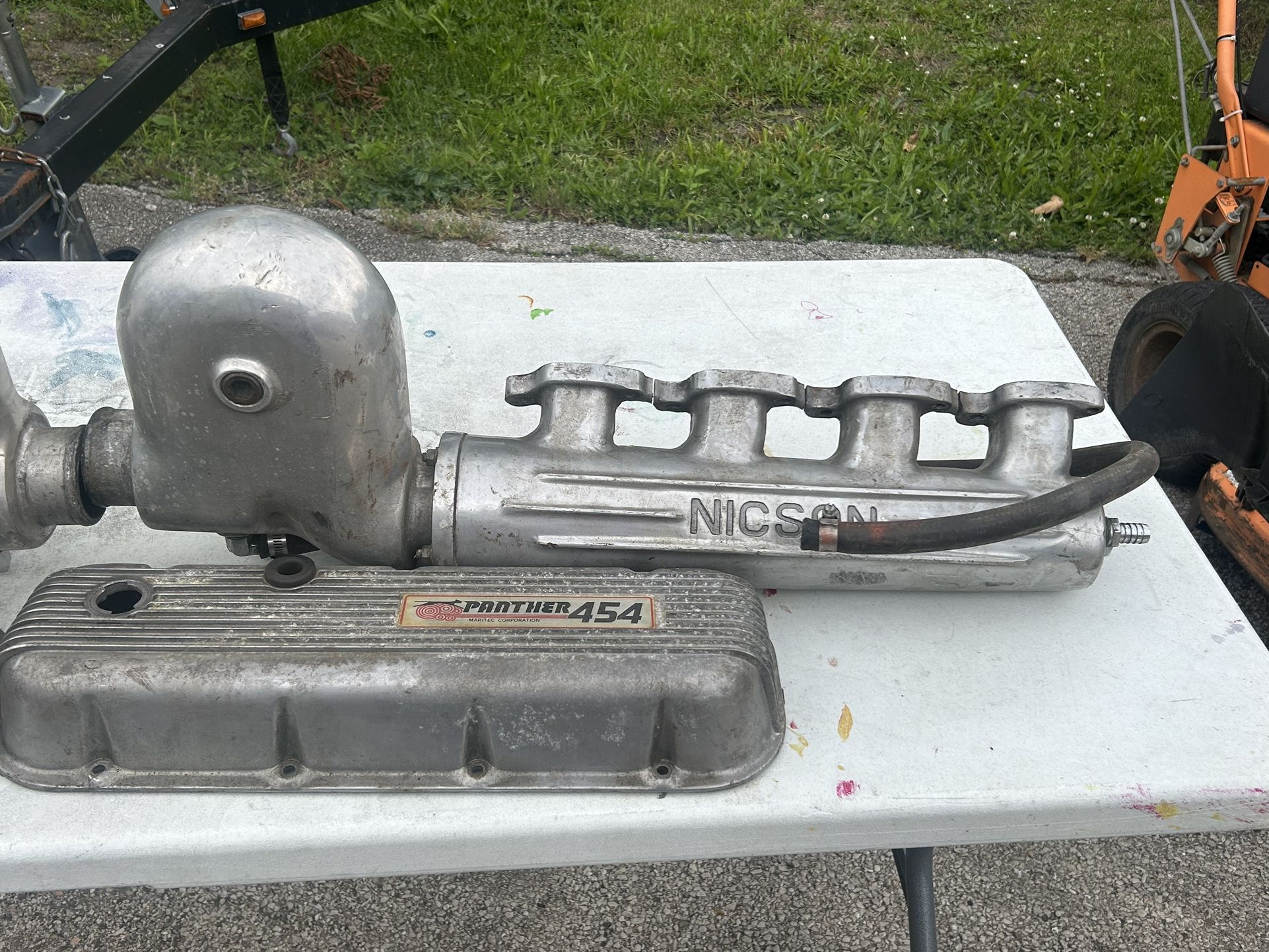 Boat Big Block Exhaust Manifold 