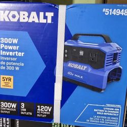 New Kobalt 40v 300w Inverter 